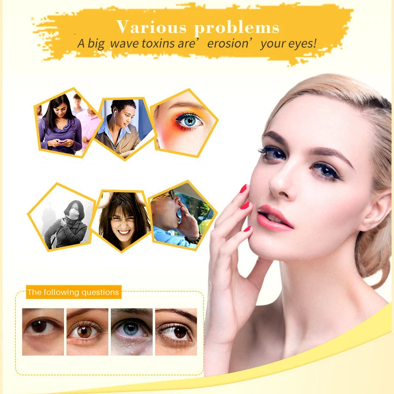“24K Gold Under Eye Patches – Collagen & Hyaluronic Acid for Dark Circles, Puffy Eyes & Wrinkles – Spa Treatment at Home”