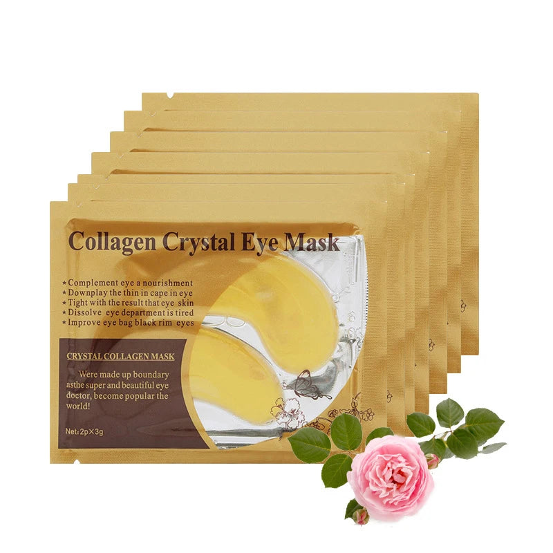 “24K Gold Under Eye Patches – Collagen & Hyaluronic Acid for Dark Circles, Puffy Eyes & Wrinkles – Spa Treatment at Home”