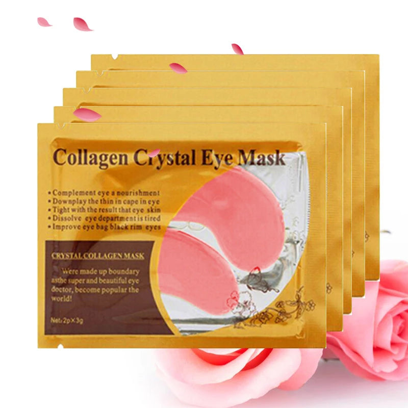 “24K Gold Under Eye Patches – Collagen & Hyaluronic Acid for Dark Circles, Puffy Eyes & Wrinkles – Spa Treatment at Home”