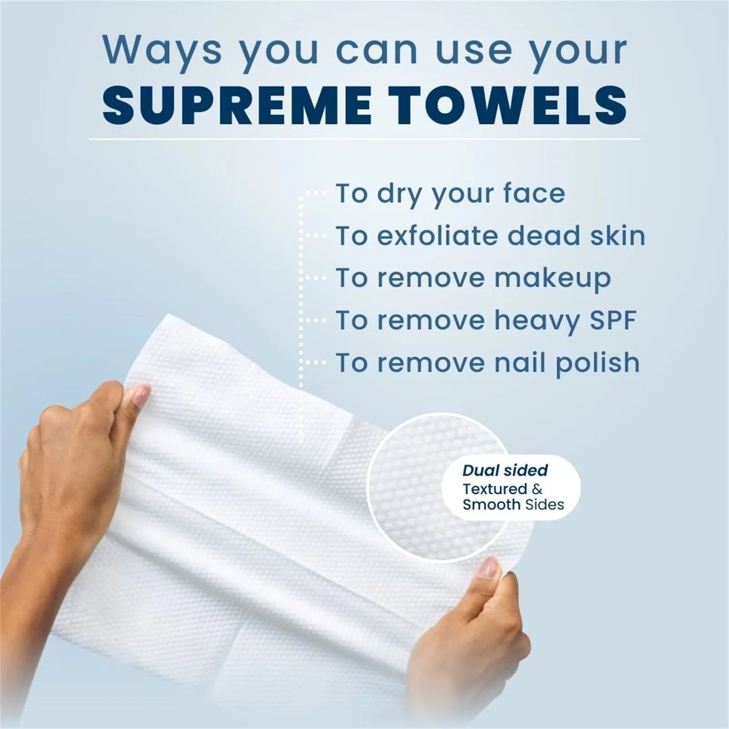 Clean Skin Club XL – Premium Face Towels for Radiant Skin, Zero Residue, All Luxury