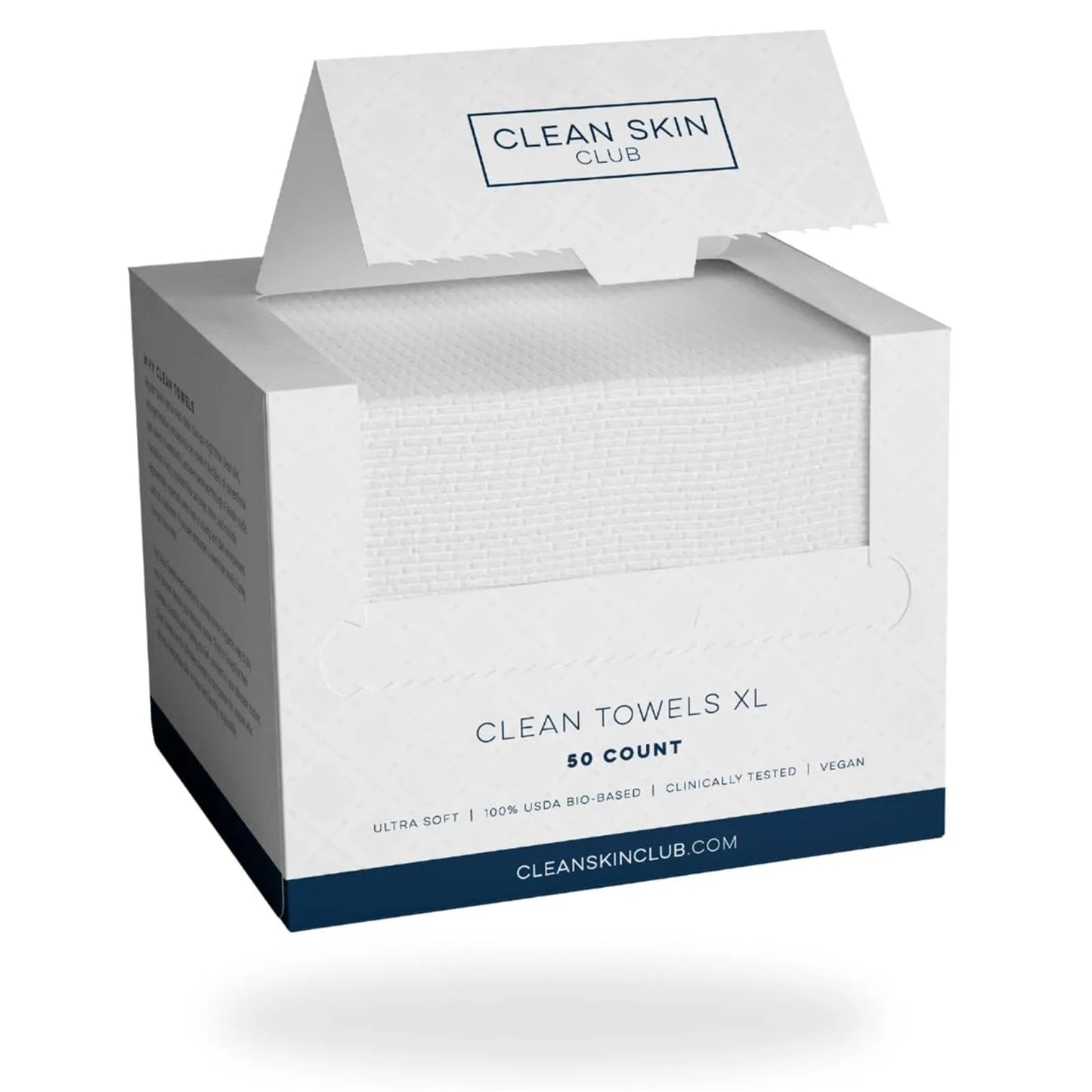 Clean Skin Club XL – Premium Face Towels for Radiant Skin, Zero Residue, All Luxury